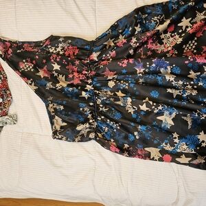 Colorful Star Patterned Dress